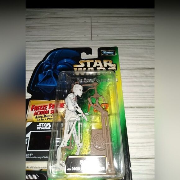 Star Wars The Power Of The Force 8D8 With Droid Branding Device & Freeze Frame - Picture 5 of 8